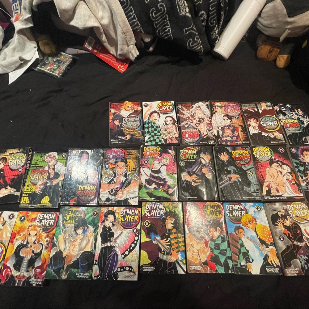Entire from slayer manga collection